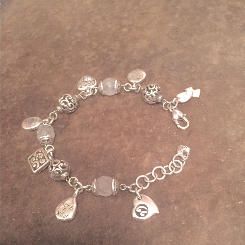 Brighton charm bracelet breast cancer awareness